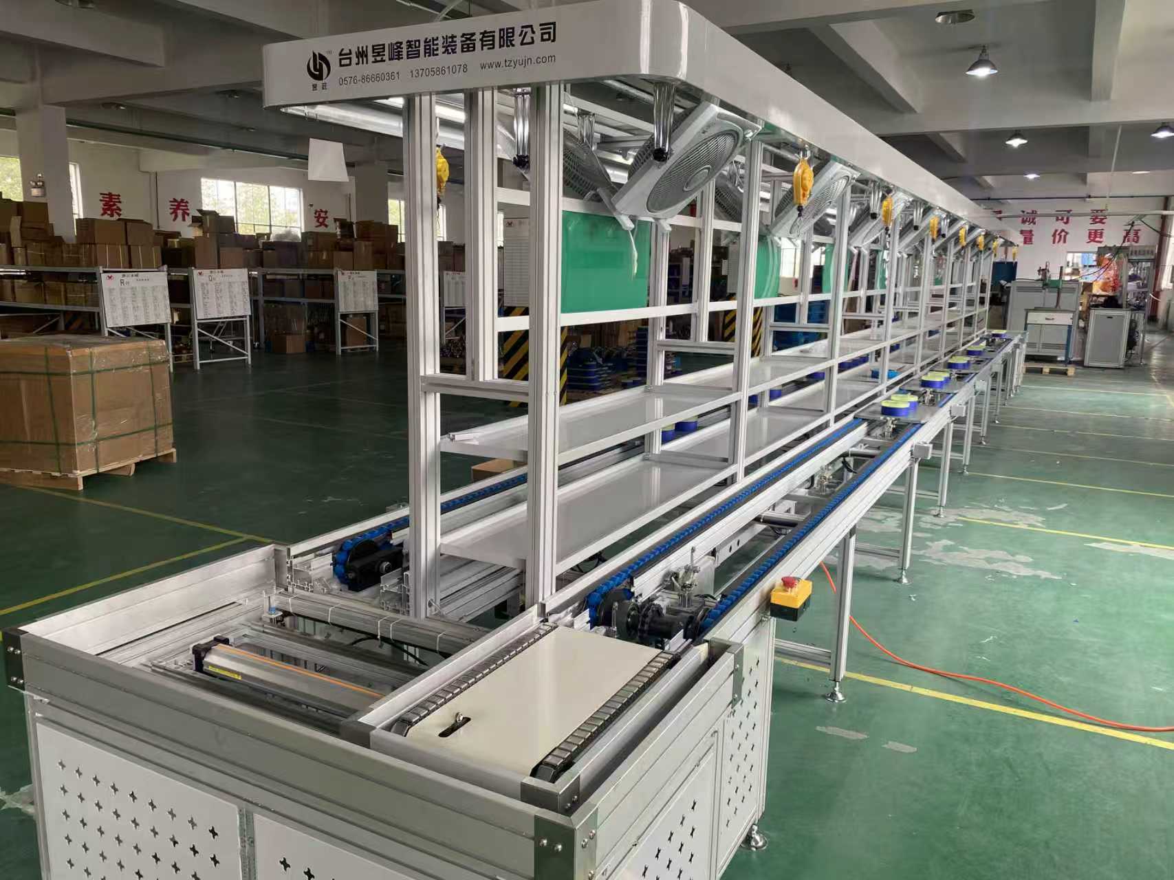 汽车发电机流水线